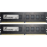 G.Skill DIMM 16GB DDR4-2400 Kit, Memoria RAM negro, F4-2400C15D-16GNT, Value