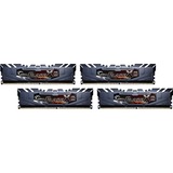 G.Skill Flare X (for AMD) F4-3200C16Q-32GFX módulo de memoria 32 GB 4 x 8 GB DDR4 3200 MHz, Memoria RAM negro, 32 GB, 4 x 8 GB, DDR4, 3200 MHz