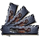 G.Skill Flare X (for AMD) F4-3200C16Q-32GFX módulo de memoria 32 GB 4 x 8 GB DDR4 3200 MHz, Memoria RAM negro, 32 GB, 4 x 8 GB, DDR4, 3200 MHz