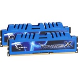 G.Skill RipjawsX 8GB (4GBx2) DDR3-2400 MHz módulo de memoria, Memoria RAM 8 GB, 2 x 4 GB, DDR3, 2400 MHz, 240-pin DIMM