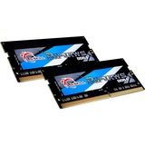 G.Skill Ripjaws SO-DIMM 8GB DDR4-2133Mhz módulo de memoria 2 x 4 GB, Memoria RAM 8 GB, 2 x 4 GB, DDR4, 2133 MHz, 260-pin SO-DIMM