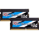 G.Skill Ripjaws SO-DIMM 8GB DDR4-2400Mhz módulo de memoria 2 x 4 GB, Memoria RAM 8 GB, 2 x 4 GB, DDR4, 2400 MHz, 260-pin SO-DIMM