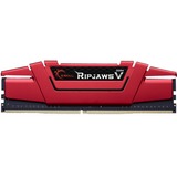 G.Skill Ripjaws V 64GB DDR4-2133Mhz módulo de memoria 4 x 16 GB, Memoria RAM rojo, 64 GB, 4 x 16 GB, DDR4, 2133 MHz, 288-pin DIMM, Rojo