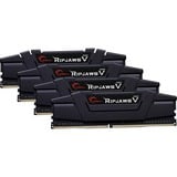 G.Skill Ripjaws V 64GB DDR4-3200Mhz módulo de memoria 4 x 16 GB, Memoria RAM negro, 64 GB, 4 x 16 GB, DDR4, 3200 MHz, 288-pin DIMM, Negro