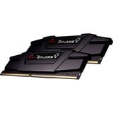 G.Skill Ripjaws V F4-3600C18D-32GVK módulo de memoria 32 GB 2 x 16 GB DDR4 3600 MHz, Memoria RAM negro, 32 GB, 2 x 16 GB, DDR4, 3600 MHz, 288-pin DIMM