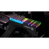 G.Skill Trident Z RGB F4-3600C16Q-32GTZRC módulo de memoria 32 GB 4 x 8 GB DDR4 3600 MHz, Memoria RAM negro, 32 GB, 4 x 8 GB, DDR4, 3600 MHz