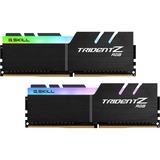 G.Skill Trident Z RGB F4-3600C18D-16GTZR módulo de memoria 16 GB 2 x 8 GB DDR4 3600 MHz, Memoria RAM negro, 16 GB, 2 x 8 GB, DDR4, 3600 MHz, 288-pin DIMM