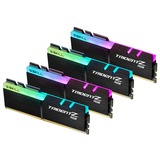 G.Skill Trident Z RGB (For AMD) F4-3200C16Q-32GTZRX módulo de memoria 32 GB 4 x 8 GB DDR4 3200 MHz, Memoria RAM negro, 32 GB, 4 x 8 GB, DDR4, 3200 MHz, 288-pin DIMM