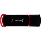 Intenso 32GB USB2.0 unidad flash USB USB tipo A 2.0 Negro, Rojo, Lápiz USB negro/Rojo, 32 GB, USB tipo A, 2.0, 28 MB/s, Tapa, Negro, Rojo