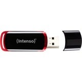 Intenso 32GB USB2.0 unidad flash USB USB tipo A 2.0 Negro, Rojo, Lápiz USB negro/Rojo, 32 GB, USB tipo A, 2.0, 28 MB/s, Tapa, Negro, Rojo