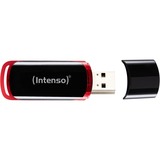 Intenso 8GB USB2.0 unidad flash USB USB tipo A 2.0 Negro, Rojo, Lápiz USB negro/Rojo, 8 GB, USB tipo A, 2.0, 28 MB/s, Tapa, Negro, Rojo