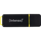 Intenso High Speed Line unidad flash USB 128 GB USB tipo A 3.2 Gen 1 (3.1 Gen 1) Negro, Amarillo, Lápiz USB negro/Amarillo, 128 GB, USB tipo A, 3.2 Gen 1 (3.1 Gen 1), 250 MB/s, Tapa, Negro, Amarillo