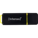 Intenso High Speed Line unidad flash USB 256 GB USB tipo A 3.2 Gen 1 (3.1 Gen 1) Negro, Amarillo, Lápiz USB negro/Amarillo, 256 GB, USB tipo A, 3.2 Gen 1 (3.1 Gen 1), 250 MB/s, Tapa, Negro, Amarillo