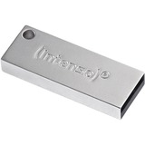 Intenso Premium Line unidad flash USB 32 GB USB tipo A 3.2 Gen 1 (3.1 Gen 1) Plata, Lápiz USB plateado, 32 GB, USB tipo A, 3.2 Gen 1 (3.1 Gen 1), 100 MB/s, Sin tapa, Plata