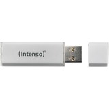 Intenso Ultra Line unidad flash USB 128 GB USB tipo A 3.2 Gen 1 (3.1 Gen 1) Plata, Lápiz USB plateado, 128 GB, USB tipo A, 3.2 Gen 1 (3.1 Gen 1), 70 MB/s, Tapa, Plata