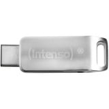 Intenso cMobile Line unidad flash USB 32 GB USB Type-A / USB Type-C 3.2 Gen 1 (3.1 Gen 1) Plata, Lápiz USB plateado, 32 GB, USB Type-A / USB Type-C, 3.2 Gen 1 (3.1 Gen 1), 70 MB/s, Girar, Plata