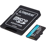 Kingston Canvas Go! Plus 128 GB MicroSD UHS-I Clase 10, Tarjeta de memoria negro, 128 GB, MicroSD, Clase 10, UHS-I, 170 MB/s, 90 MB/s