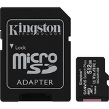 Kingston Canvas Select Plus 512 GB SDXC UHS-I Clase 10, Tarjeta de memoria negro, 512 GB, SDXC, Clase 10, UHS-I, 100 MB/s, 85 MB/s