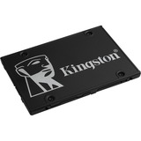 Kingston Disco SSD KC600 SATA3 2,5" de 1024 G, Unidad de estado sólido negro, 5" de 1024 G, 1 TB, 2.5", 550 MB/s, 6 Gbit/s