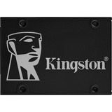 Kingston KC600 2.5" 256 GB Serial ATA III 3D TLC, Unidad de estado sólido negro, 256 GB, 2.5", 550 MB/s, 6 Gbit/s