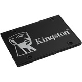 Kingston KC600 2.5" 512 GB Serial ATA III 3D TLC, Unidad de estado sólido negro, 512 GB, 2.5", 550 MB/s, 6 Gbit/s