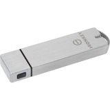 Kingston S1000 unidad flash USB 16 GB USB tipo A 3.2 Gen 1 (3.1 Gen 1) Plata, Lápiz USB 16 GB, USB tipo A, 3.2 Gen 1 (3.1 Gen 1), 400 MB/s, Tapa, Plata