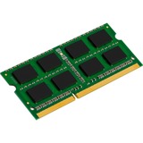 Kingston ValueRAM System Specific Memory 4GB DDR3 1600MHz Module módulo de memoria 1 x 4 GB, Memoria RAM 4 GB, 1 x 4 GB, DDR3, 1600 MHz, 204-pin SO-DIMM, Verde