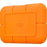 LaCie Rugged 1000 GB Naranja, Unidad de estado sólido naranja, 1000 GB, USB Tipo C, 3.2 Gen 2 (3.1 Gen 2), Naranja