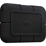 LaCie Rugged Pro 2000 GB Negro, Unidad de estado sólido negro, 2000 GB, Negro
