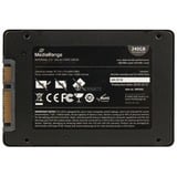 MediaRange MR1002 unidad de estado sólido 2.5" 240 GB Serial ATA III TLC negro, 240 GB, 2.5", 500 MB/s, 6 Gbit/s