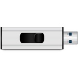 MediaRange MR916 unidad flash USB 32 GB USB tipo A 3.2 Gen 1 (3.1 Gen 1) Negro, Plata, Lápiz USB plateado/Negro, 32 GB, USB tipo A, 3.2 Gen 1 (3.1 Gen 1), 70 MB/s, Deslizar, Negro, Plata