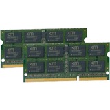 Mushkin 8GB PC3-10600 módulo de memoria 2 x 4 GB DDR3 1333 MHz, Memoria RAM 8 GB, 2 x 4 GB, DDR3, 1333 MHz, 204-pin SO-DIMM