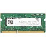 Mushkin 992035 módulo de memoria 2 GB 1 x 2 GB DDR3, Memoria RAM 2 GB, 1 x 2 GB, DDR3