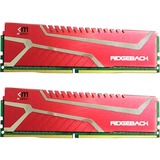 Mushkin REDLINE MRB4U346JLLM8GX2 módulo de memoria 16 GB 2 x 8 GB DDR4, Memoria RAM rojo, 16 GB, 2 x 8 GB, DDR4