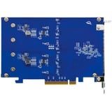 OWC Accelsior 4M2 M.2 8000 GB PCI Express 3.0 3D TLC NAND NVMe, Unidad de estado sólido 8000 GB, M.2, 6318 MB/s