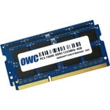 OWC OWC1333DDR3S08S módulo de memoria 8 GB 2 x 4 GB DDR3 1333 MHz, Memoria RAM 8 GB, 2 x 4 GB, DDR3, 1333 MHz, 204-pin SO-DIMM
