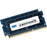 OWC OWC1333DDR3S16P módulo de memoria 16 GB 2 x 8 GB DDR3 1333 MHz, Memoria RAM 16 GB, 2 x 8 GB, DDR3, 1333 MHz, 204-pin SO-DIMM