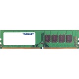 Patriot 8GB DDR4 módulo de memoria 1 x 8 GB 2400 MHz, Memoria RAM 8 GB, 1 x 8 GB, DDR4, 2400 MHz, 288-pin DIMM, Verde