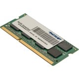 Patriot 8GB PC3-12800 módulo de memoria 1 x 8 GB DDR3 1600 MHz, Memoria RAM 8 GB, 1 x 8 GB, DDR3, 1600 MHz, 204-pin SO-DIMM