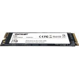 Patriot P300 M.2 2000 GB PCI Express 3.0 NVMe, Unidad de estado sólido 2000 GB, M.2, 2100 MB/s