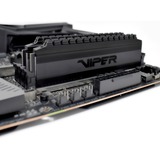 Patriot Viper 4 PVB48G300C6K módulo de memoria 8 GB 2 x 4 GB DDR4 3000 MHz, Memoria RAM negro, 8 GB, 2 x 4 GB, DDR4, 3000 MHz, 288-pin DIMM