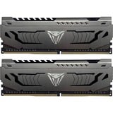 Patriot Viper Steel PVS416G320C6K módulo de memoria 16 GB 2 x 8 GB DDR4 3200 MHz, Memoria RAM gris, 16 GB, 2 x 8 GB, DDR4, 3200 MHz, 288-pin DIMM