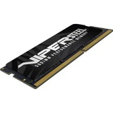 Patriot Viper Steel PVS432G240C5S módulo de memoria 32 GB 1 x 32 GB DDR4 2400 MHz, Memoria RAM gris, 32 GB, 1 x 32 GB, DDR4, 2400 MHz, 260-pin SO-DIMM