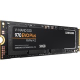 SAMSUNG 970 EVO Plus 500 GB, Unidad de estado sólido negro,  PCIe Gen 3 x4, M.2 2280