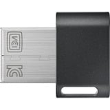 SAMSUNG MUF-256AB unidad flash USB 256 GB USB tipo A 3.2 Gen 1 (3.1 Gen 1) Gris, Plata, Lápiz USB negro, 256 GB, USB tipo A, 3.2 Gen 1 (3.1 Gen 1), 300 MB/s, Sin tapa, Gris, Plata