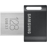 Samsung MUF-128AB unidad flash USB 128 GB USB tipo A 3.2 Gen 1 (3.1 Gen 1) Gris, Plata, Lápiz USB negro, 128 GB, USB tipo A, 3.2 Gen 1 (3.1 Gen 1), 300 MB/s, Sin tapa, Gris, Plata