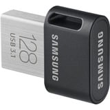 Samsung MUF-128AB unidad flash USB 128 GB USB tipo A 3.2 Gen 1 (3.1 Gen 1) Gris, Plata, Lápiz USB negro, 128 GB, USB tipo A, 3.2 Gen 1 (3.1 Gen 1), 300 MB/s, Sin tapa, Gris, Plata