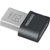 Samsung MUF-128AB unidad flash USB 128 GB USB tipo A 3.2 Gen 1 (3.1 Gen 1) Gris, Plata, Lápiz USB negro, 128 GB, USB tipo A, 3.2 Gen 1 (3.1 Gen 1), 300 MB/s, Sin tapa, Gris, Plata