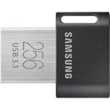 Samsung MUF-256AB unidad flash USB 256 GB USB tipo A 3.2 Gen 1 (3.1 Gen 1) Gris, Plata, Lápiz USB negro, 256 GB, USB tipo A, 3.2 Gen 1 (3.1 Gen 1), 300 MB/s, Sin tapa, Gris, Plata