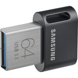 Samsung MUF-64AB unidad flash USB 64 GB USB tipo A 3.2 Gen 1 (3.1 Gen 1) Gris, Plata, Lápiz USB negro, 64 GB, USB tipo A, 3.2 Gen 1 (3.1 Gen 1), 300 MB/s, Sin tapa, Gris, Plata